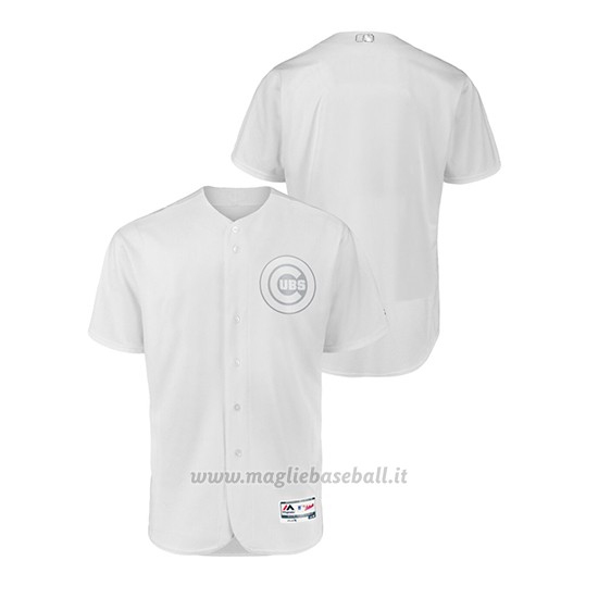 Maglia Baseball Hombre Chicago Cubs 2019 Players Weekend Autentico Bianco